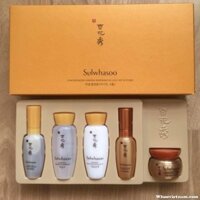 Set kem nhân sâm Sulwhasoo Concentrated Ginseng Renewing Basic Kit 5 Items