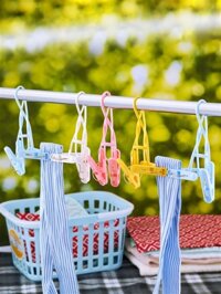 Set kẹp phơi quần áo Kokubo Color Cruise 201610 - Hàng nội địa Nhật Bản Made in Japan - SET 05 KẸP ĐÔI 10 CHIẾC