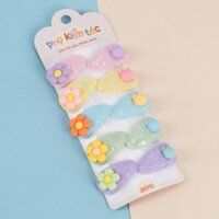 Set kẹp tóc 10 món Animo A2410_MN044 (Nhiều màu)