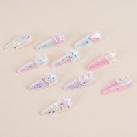 Set kẹp tóc 10 món Animo A2410_MN047 (Nhiều màu)