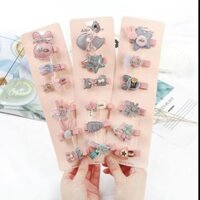 Sét kẹp tóc 3 bộ