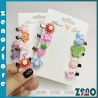 Set kẹp tóc trẻ em cute nhiều mẫu, cặp tóc dễ thương phong cách Hàn Quốc PT36 - Lẻ 1c