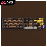 Set keycap AKKO Chocolate (PBT Double-Shot/ASA profile/178 nút)