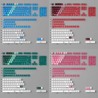 Set keycap nhựa PBT PC trong suốt chất lượng cao phù hợp nhiều layout bàn phím cơ