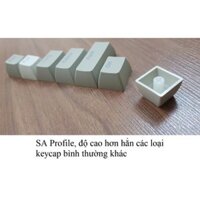 Set keycap SA profile, 108 phím chất liệu thick PBT doubleshot xuyên led giá cực tốt