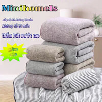 set khăn tắm kèm khăn mặt mềm mịn độ thấm hút cao