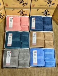 Set Khăn Tắm, Khăn Mặt Cao Cấp từ Nezumi Nhật Bản