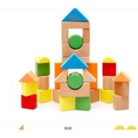 Set khối gỗ xây dựng