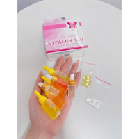 SET KÍCH TRẮNG VITAMIN X10 MYÔ ( Kích Trắng Mạnh Gấp 10 lần) dành body