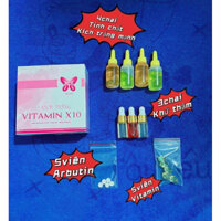 SET KÍCH TRẮNG VITAMIN X10 MYÔ ( Kích Trắng Mạnh Gấp 10 lần)