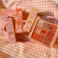 Set kiss beauty Cat Claw 3 son + phấn mắt