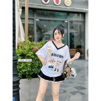 set labubu trắng chân váy xoè đẹp