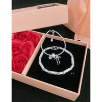 Set Lắc Tay Cặp / Lắc Tay Đôi Bạc Ta HTJ Siêu Xinh Nhiều Mẫu Mã