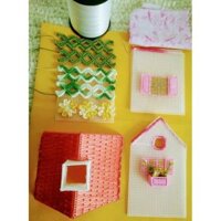 Set làm hộp khăn giấy