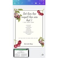 Set làm kẹo nogat handmade