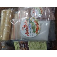 Set làm lạp xưởng thơm ngon tại nhà (gia vị và nguyên liệu) - mua 2 set tặng 1 dầu điều đỏ 100ml