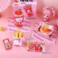 Set làm squishy giấy đồ ăn nhanh 633