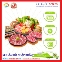 Set Lẩu Bò Hàng Nhập Khẩu WIKIFOOD