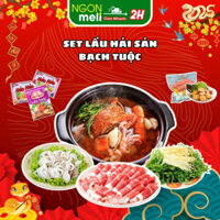 Set Lẩu Hải Sản Bạch Tuộc NGONmeli Ship Hỏa Tốc Hà Nội