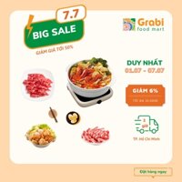 Set lẩu Thái Tomyum Haidilao - Đầy đủ thịt, viên nhúng lẩu - Grabi Food Mart