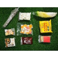 Set lẩu tteokbokki đặc biệt 4-5 người ăn (lẩu tok tokbokki bánh gạo Hàn Quốc cay ngọt)