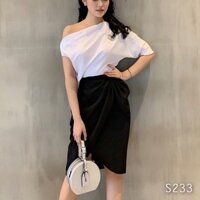 Set lệch vai 2 màu (ib check hàng)