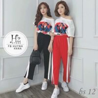 Set lệch vai cô gái