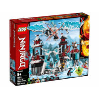 Set LEGO Ninjago 70678 likenew Castle of The Forsaken Emperor Lâu Đài Của Hoàng Đế Băng (THIẾU RỒNG BĂNG)