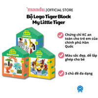 Set Lego Tiger Block các chủ đề, Lego lắp ráp đa dạng giúp bé thông minh Hàn Quốc