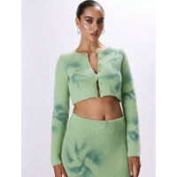 Set Len: áo len cài nút & chân váy len dài dày dặn Musera hàng cao cấp