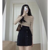 set len váy + áo trễ vai