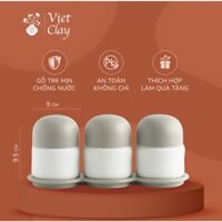 Set Lọ Đựng Gia Vị Có Thìa Thông Minh| Bộ Hũ Đựng Gia Vị Bằng Sứ Kèm Muỗng (Đồ Đựng Gia Vị Nhà Bếp)