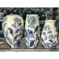 Set lọ hoa anh túc coban