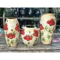 Set Lọ Hoa Anh Túc