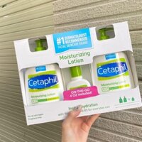 💖SET Lotion Cetaphil dưỡng toàn thân (2 chai 591ml và 1 chai 118ml)