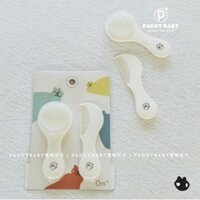 Set lược chải đầu massage cho bé từ sơ sinh Bliss Bebe Hàn Quốc