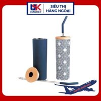 Set Ly giữ nhiệt nắp gỗ sang trọng của Member's Mark Mỹ 710ml
