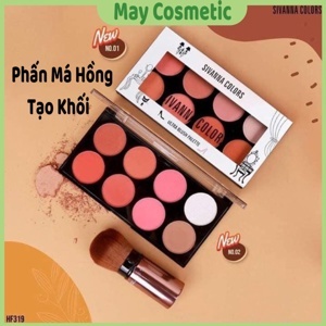 Set má hồng tạo khối Sivanna Colors Ultra Blush Palette 8 ô
