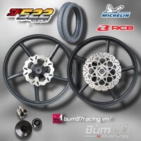 Set Mâm RCB SP522 1.6-1.6 Y15ZR / EXCITER 150 / EX155VVA | Vỏ Michelin Pilot Street 2