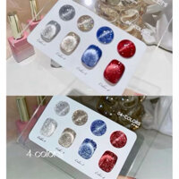 Set mắt mèo nhũ 4 màu Vendeeni - Sơn gel làm nail