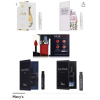 Set mẫu thử nước hoa và phấn nền 31 món
