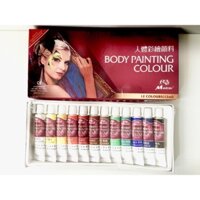 Set màu vẽ mặt + cơ thể Body Painting Colour