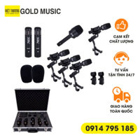 SET Micro Bộ trống Soundking EF072B 7 micro chuyên dụng thu âm trống jazz trên sân khấu trình diễn - Gold Music