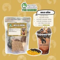 Set Milo Dầm Trân Châu Pudding Trứng Pudding Socola THE GARDEN