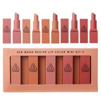 Set mini 3CE Mood 5 cây chính hãng Hàn quốc