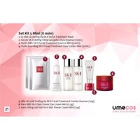 SET MINI SKII - SET KIT 5 - BỘ DƯỠNG DA CHUYÊN SÂU, DƯỠNG TRẮNG, TRẺ HOÁ DA SKII