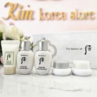 Set mini Whoo Radiant dưỡng trắng ⚡BILL HÀN⚡Combo 5 món làm giảm thâm Nám và chống lão hóa, set mỹ phẩm trẻ hóa da