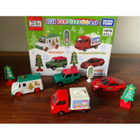 Set Mô hình 4 xe tomica giáng sinh noel - Có hộp