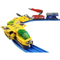 Set mô hình tàu hoả Takara Tomy tomica Takara Tomy Pla-rail Hyper Builder Powered Liner Hyper Cargo Transport Set