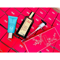Set Moroccanoil Tinh dầu oil 100ml + kem tay 40ml
